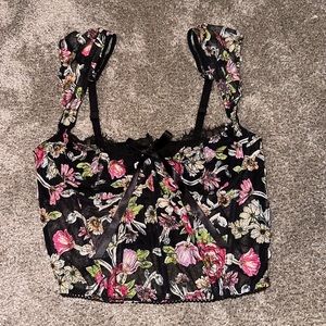 Dead Stock Floral Victoria Secret Corset